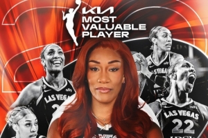 💥WNBA官方:阿贾·威尔逊再次斩获MVP 生涯第五次创历史纪录!